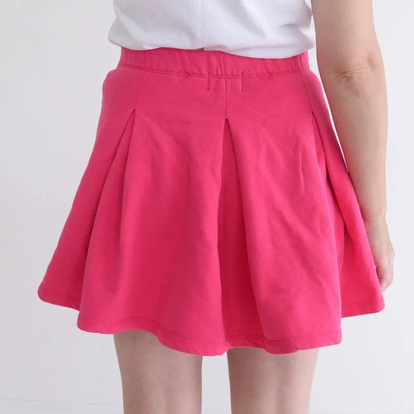 Monrow 90's Classic Pink Pleated Skater Mini Tennis Skirt M NWT - Picture 3 of 10